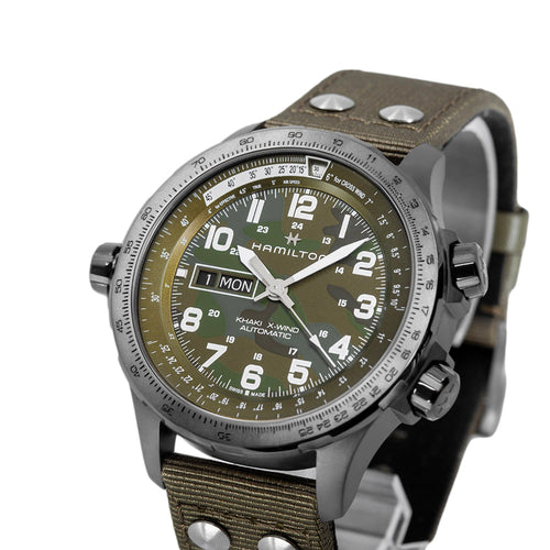 Hamilton Uomo H77775960 Khaki Aviation X-Wind 45mm Auto