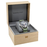Hamilton Uomo H77825331 Khaki Navy Frogman Auto