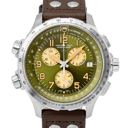 Hamilton Uomo  H77932560 Khaki Aviation X-Wind GMT