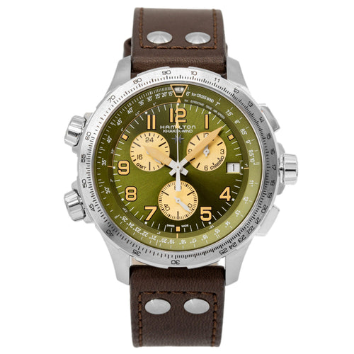 Hamilton Uomo  H77932560 Khaki Aviation X-Wind GMT