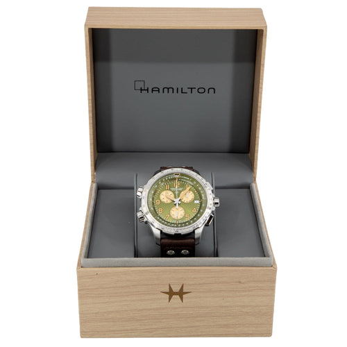Hamilton Uomo  H77932560 Khaki Aviation X-Wind GMT