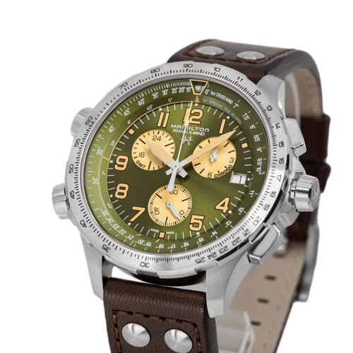 Hamilton Uomo  H77932560 Khaki Aviation X-Wind GMT