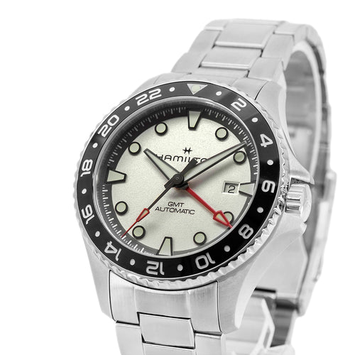 Hamilton Uomo H82555150 Khaki Navy Scuba 43mm Automatico GMT