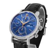 IWC Uomo IW391036 Portofino 42mm Blue Dial Auto Chronografo