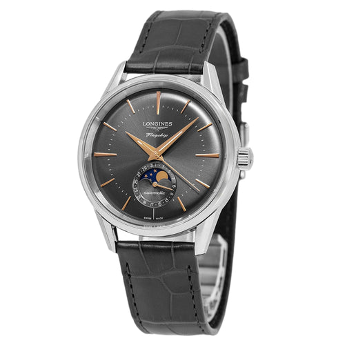 Longines Uomo L4.815.4.52.2 Flagship Heritage Moonphase Auto