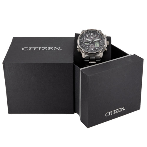 Citizen JY8020-52E Radio Controlled Super Pilot Eco-Drive