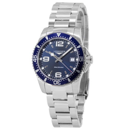 Longines Uomo L3.740.4.96.6 Hydro Conqest Blu Dial Quarzo