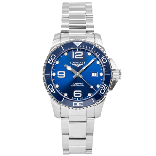 Longines L3.782.4.96.6 HydroConquest Blue Dial Automatico
