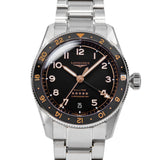 Longines Uomo L3.802.4.50.6 Spirit Zulu Time 39mm Automatico