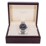 Longines Uomo L3.802.4.50.6 Spirit Zulu Time 39mm Automatico