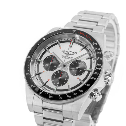 Longines Uomo L3.835.4.72.6 Conquest 42mm Auto Cronografo