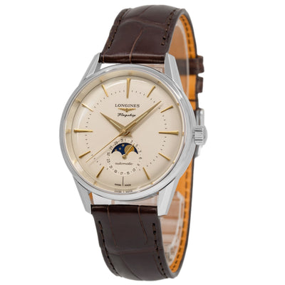 Longines L48154782 Flagship Heritage Moonphase Automatic Men's Watch
