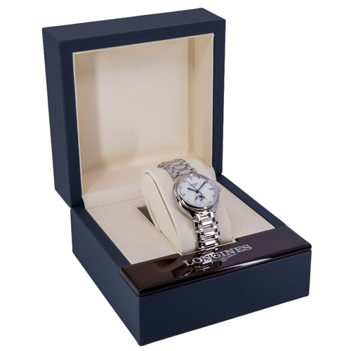 Longines Donna L8.126.4.87.6 Primlauna 34mm Auto Fasi Lunari