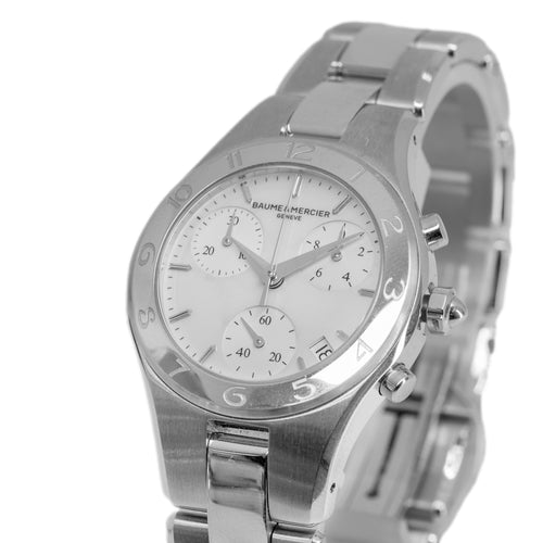 Baume & Mercier Donna M0A10012 Linea 32mm Quarzo Cronografo