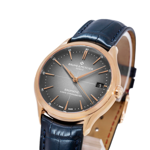 Baume & Mercier Uomo M0A10584 Clifton Pink Gold Automatico