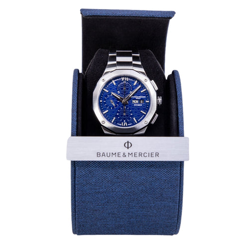 Baume & Mercier Uomo M0A10826 Riviera 41mm Auto Cronografo