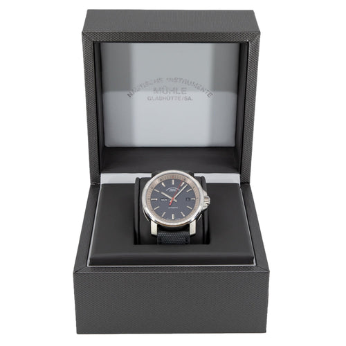 Mühle Glashütte Uomo M1-25-34-CB-II 29er Tag/Datum Automatico