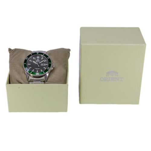 Orient Uomo RA-AA0914E19B Kanno Quadrante Verde Auto