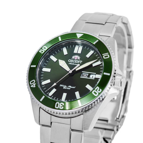 Orient Uomo RA-AA0914E19B Kanno Quadrante Verde Auto