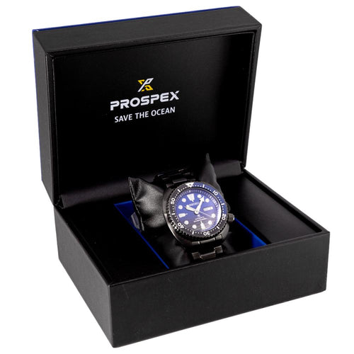 Seiko Uomo SRPD11K1 Prospex Save the Ocean Black Edition