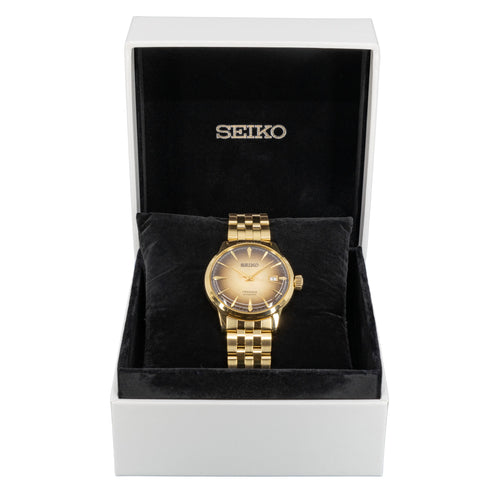SRPK48J1- Seiko Men's SRPK48J1 Presage Cocktail Time Beer Auto