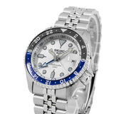 Seiko Uomo SSK033K1 5 Sports White Dial Automatico GMT