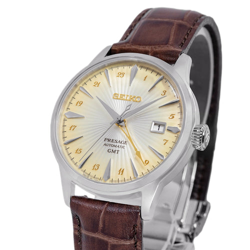 Seiko Men's SSK041J1 Presage Cocktail Auto GMT