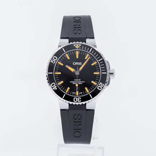 Oris Men's 01 733 7730 4159-07 4 24 64EB Aquis Date Watch
