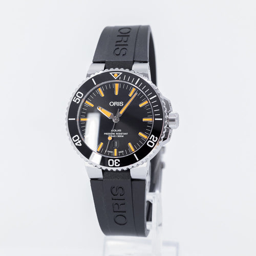 Oris Men's 01 733 7730 4159-07 4 24 64EB Aquis Date Watch