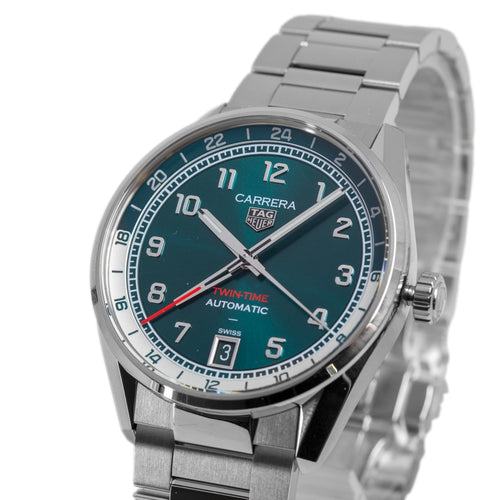Tag Heuer Uomo WDA2114.BA0043 Carrera Date Twin-Time Auto