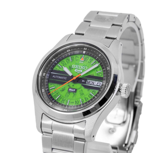 Seiko SRPM09K1 5 Sports Automatic Field Series Men's Watch x HUF