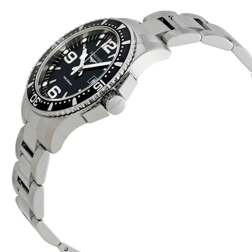 L37304566-Longines Men's L3.781.3.78.7  HydroConqest Black Dial  Watch