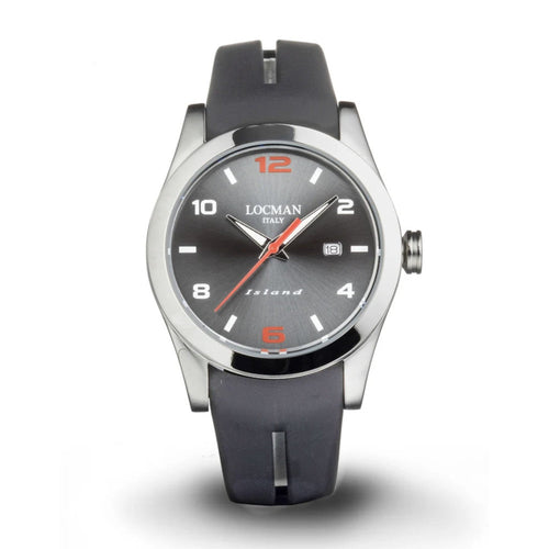 Locman 0613A07S-00GYRDSA Island Quartz Men's Watch