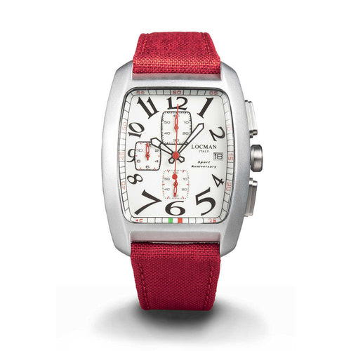 Locman 0470L05S-LLAVRDCR Sport Anniversary Quartz Men's Watch