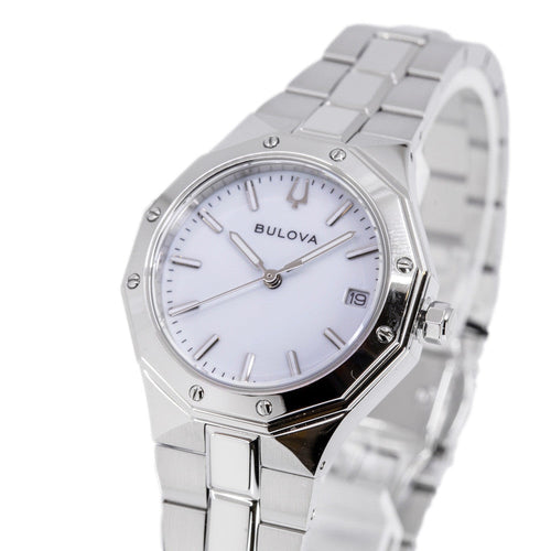 Bulova 96M172 Classic Quartz Octagon Lady Woman's Watch