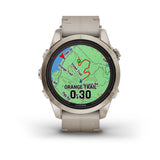 Garmin 010-02776-30 fēnix® 7S Pro – Sapphire Solar Edition Quartz Men's Watch