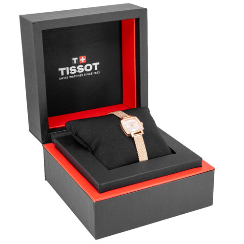 Tissot T058.109.33.456.00 T-Lady Quartz Lovely Square Woman's Watch