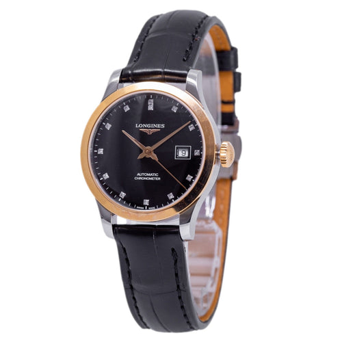 Longines L2.321.5.57.2 Record Automatic Woman's Watch