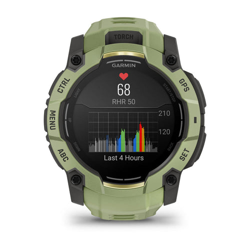 Garmin 010-03020-02 Instinct® 3 – 50 mm, AMOLED Quartz Men's Watch