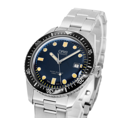 Oris 01 733 7720 4055-07 8 21 18 Oris Divers 65 Blue Dial Watch