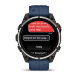 Garmin 010-03198-51 quatix® 8 Pro Rechargeable battery Men's Watch
