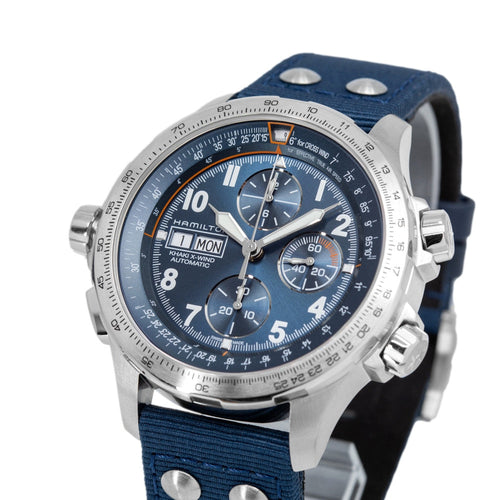 Hamilton Uomo H77906940 Khaki Aviation X-Wind Chrono Auto