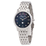 Frederique Constant FC-206MPBD1S6B Classics Quartz Slimline Ladies Moonphase Woman's Watch