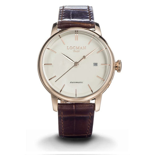 Locman 0255R05R-RRAVRGPT 1960 Automatic Men's Watch