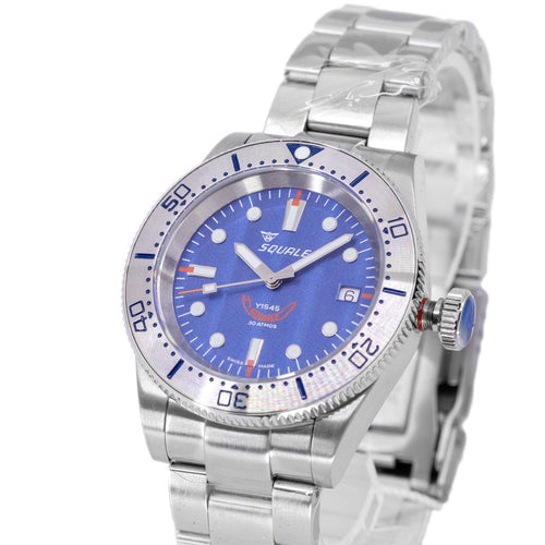 Squale 1545SSBLC.AC 1545 Steel Blue Bracelet