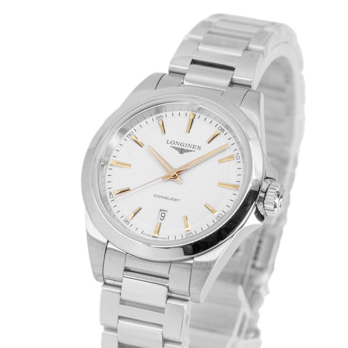 Longines L3.350.4.12.6 Conquest Quartz Woman's Watch