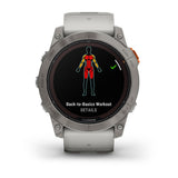 Garmin 010-02778-15 fēnix® 7X Pro – Sapphire Solar Edition Solar Men's Watch