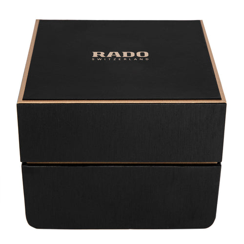 Rado Unisex R27238162 True Round Black Ceramic Quarzo