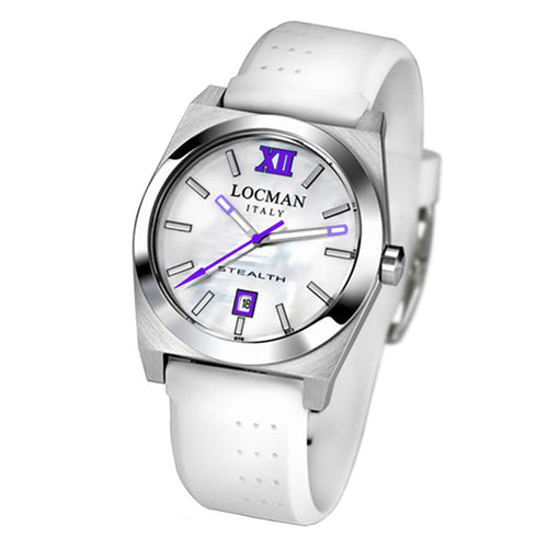 Locman 020300MWFVT0SIW Stealth Quartz Woman's Watch