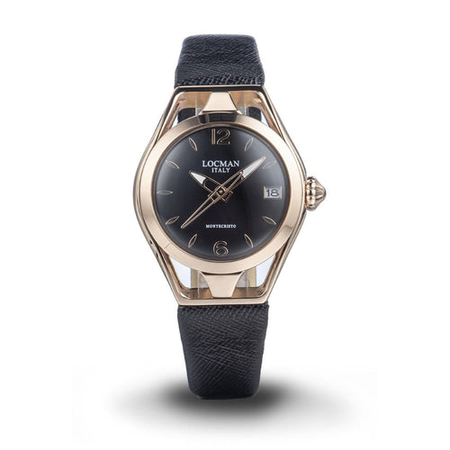 Locman 0526R01R-RRBKRGFK Montecristo Quartz Woman's Watch